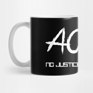 ACAB No Justice No Peace Mug